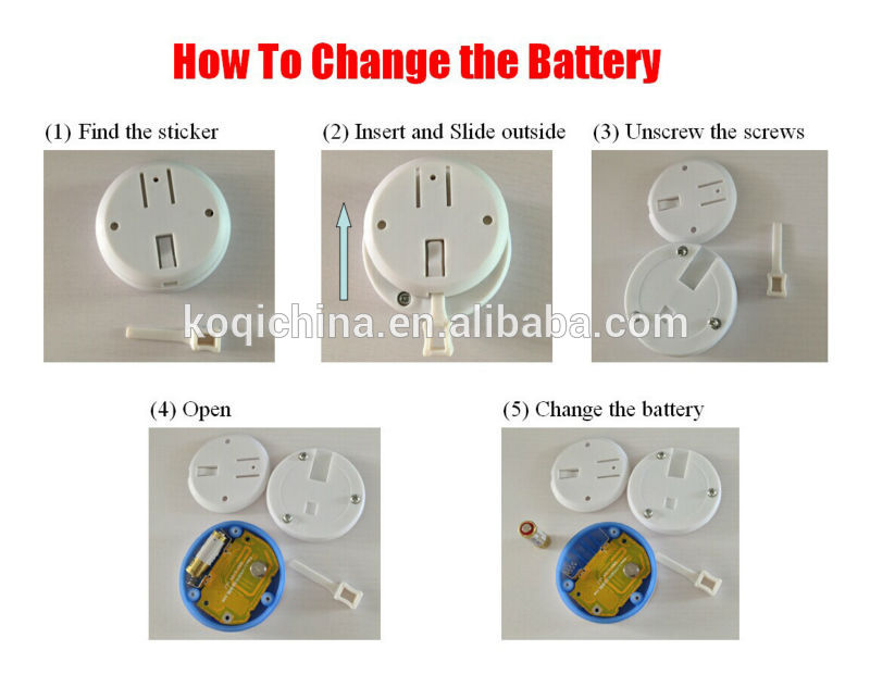 How to change the battery