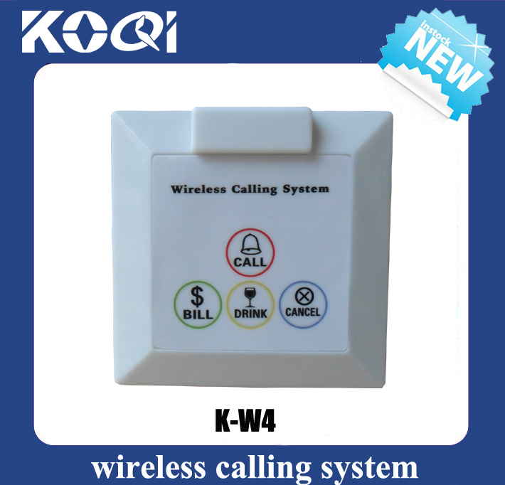 Wireless Calling System Call Button K-W4