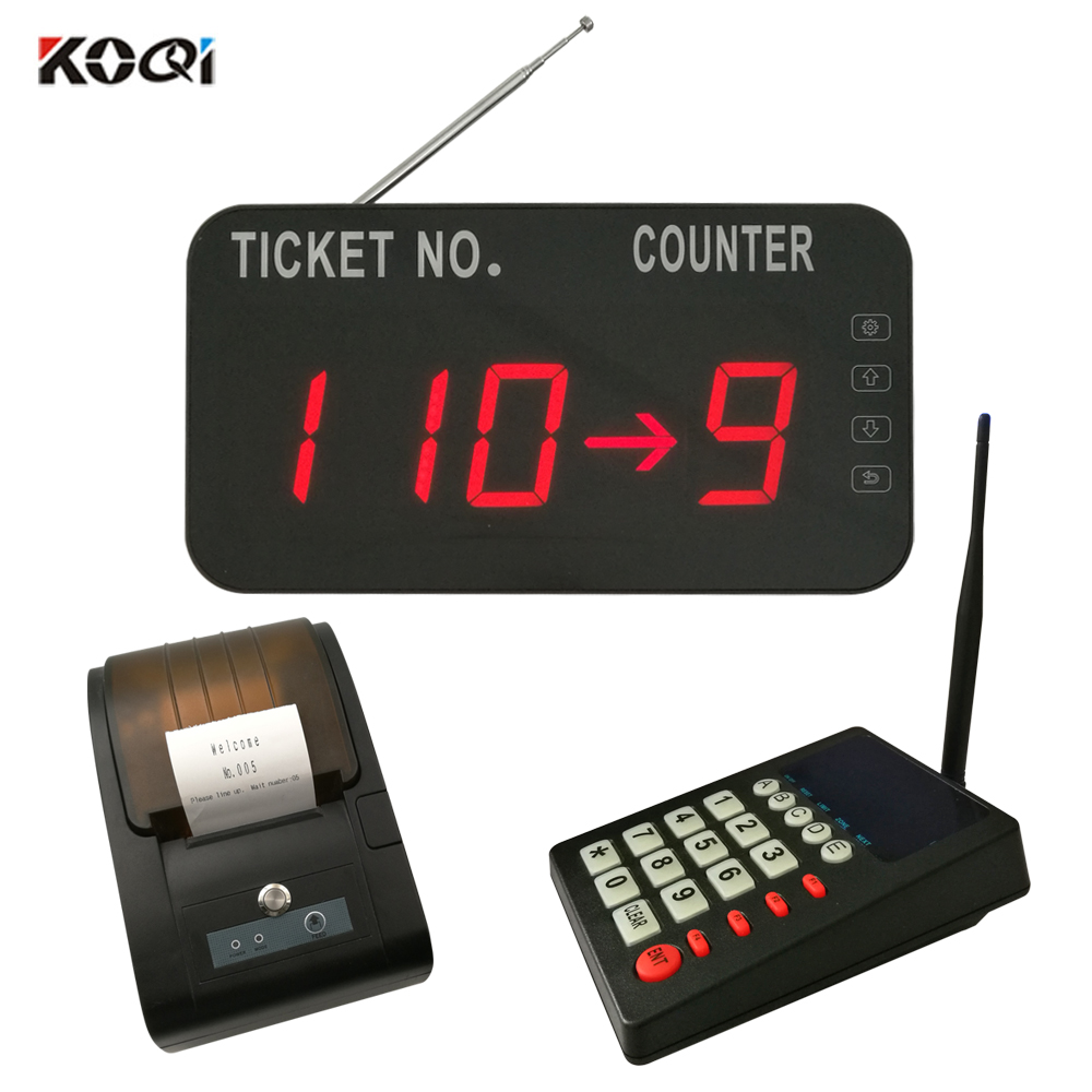 Electronic queue manage system display