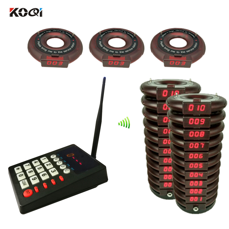 Guest coaster pager system 