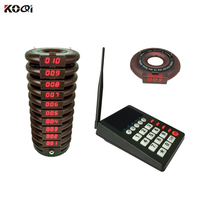 Guest coaster pager system 