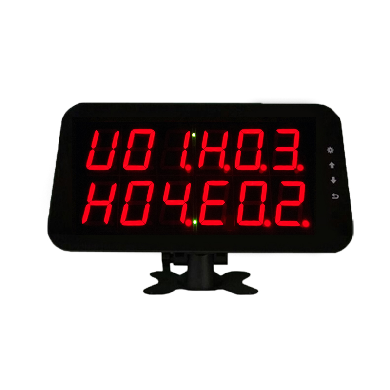 Wireless guest paging system display