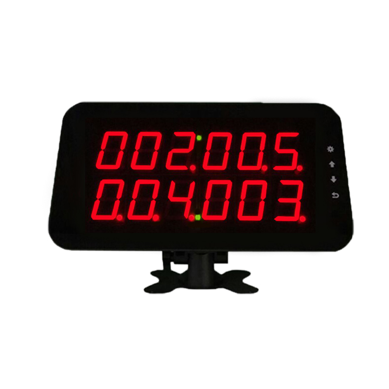 Wireless guest paging system display