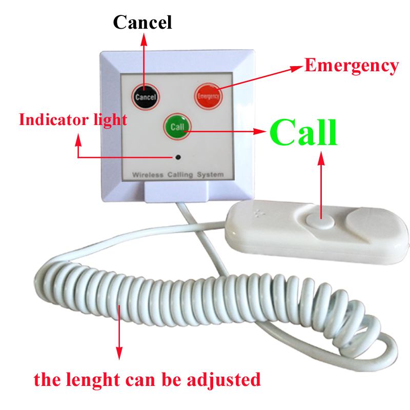 Wireless Call System Button work with wireless cal
