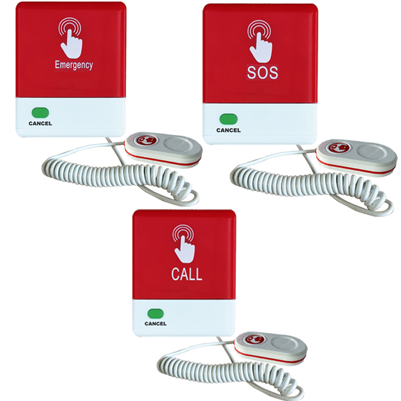 Wireless emergency call button