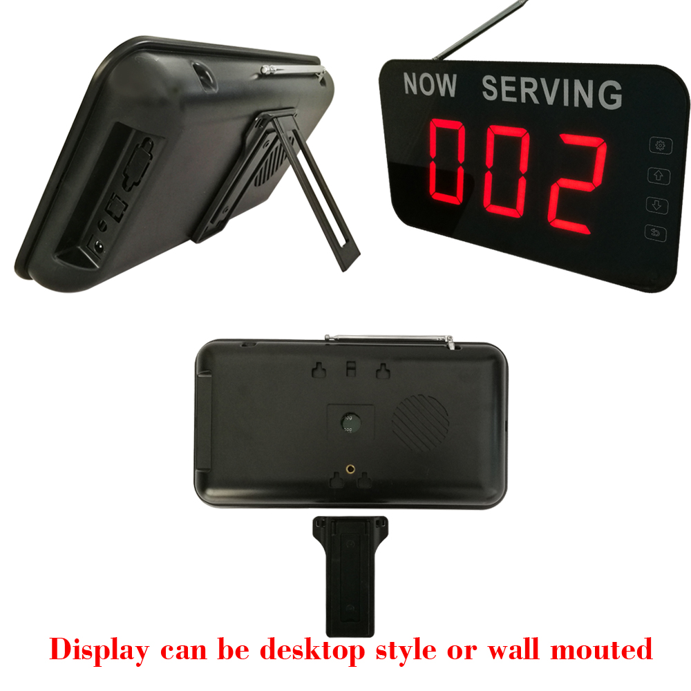 Display number counter system