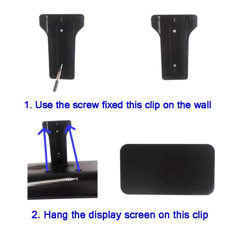 Display number counter system