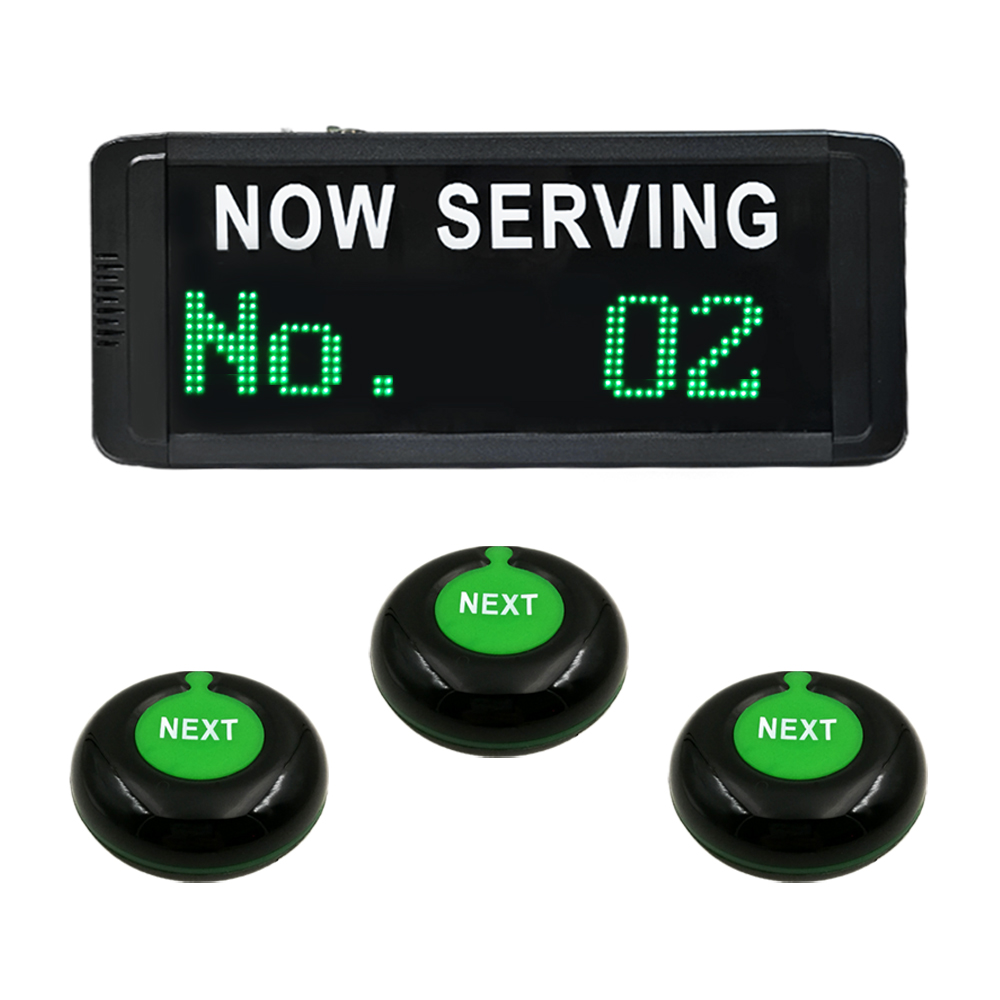 Queue paging system