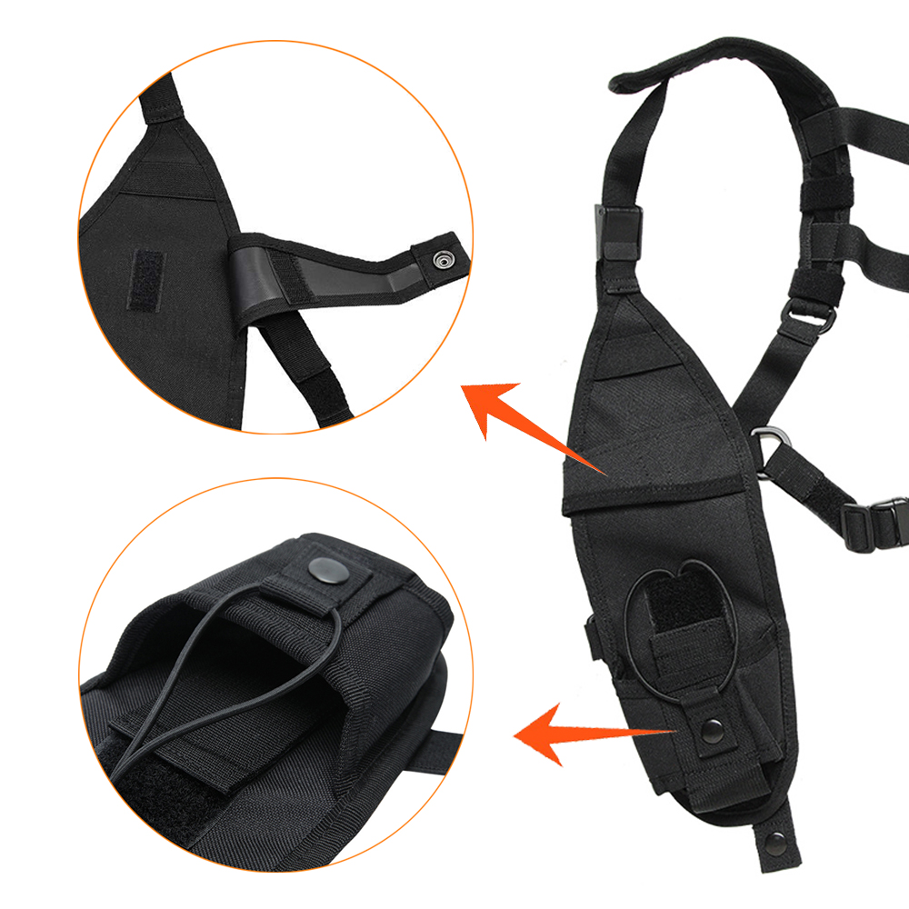 Radio Shoulder Harness Holster 