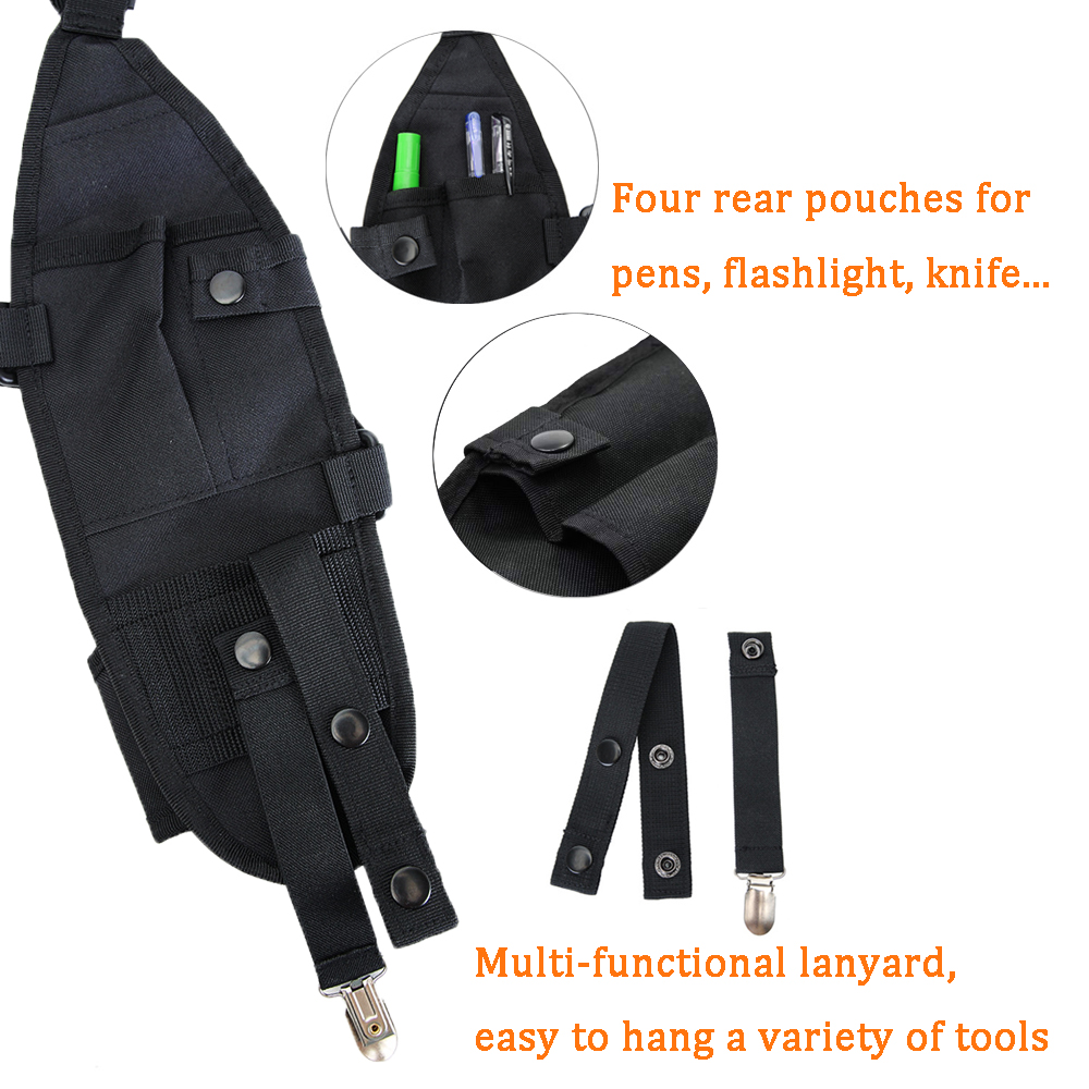 Radio Shoulder Harness Holster 