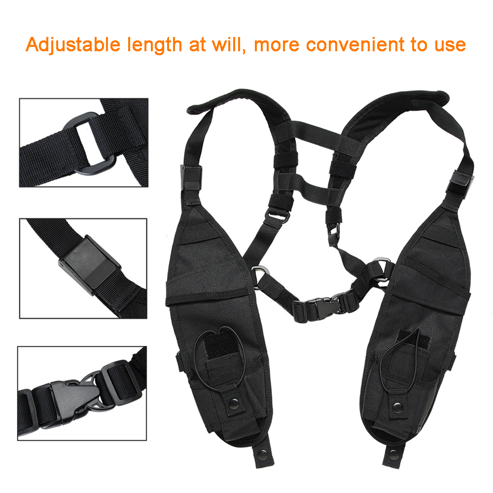 Radio Shoulder Harness Holster 