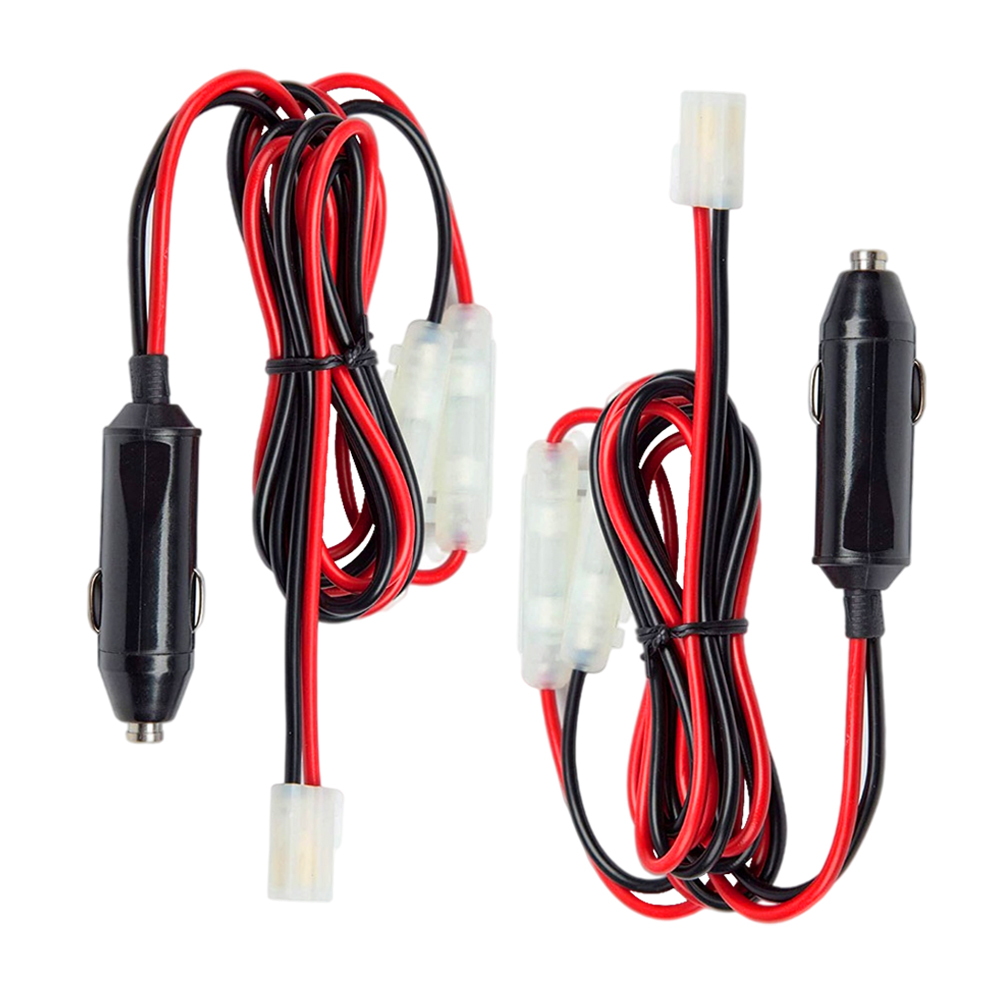 Cigarette Lighter Plug with Leads for ICOM Mobile 