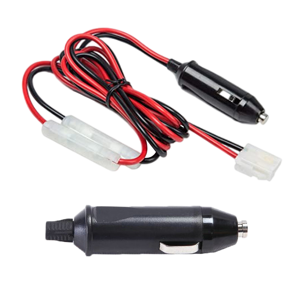 Cigarette Lighter Plug with Leads for ICOM Mobile 