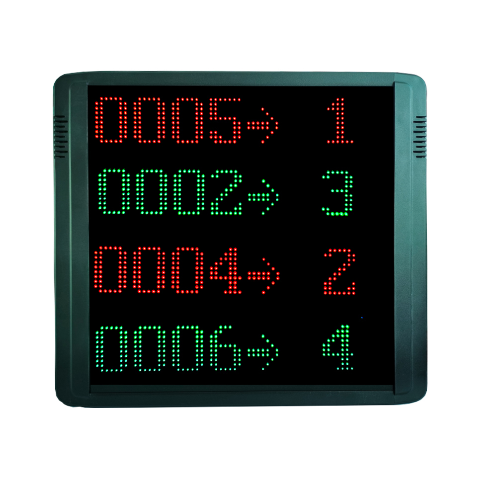 K-C400 queing system Counter number not fixed posi