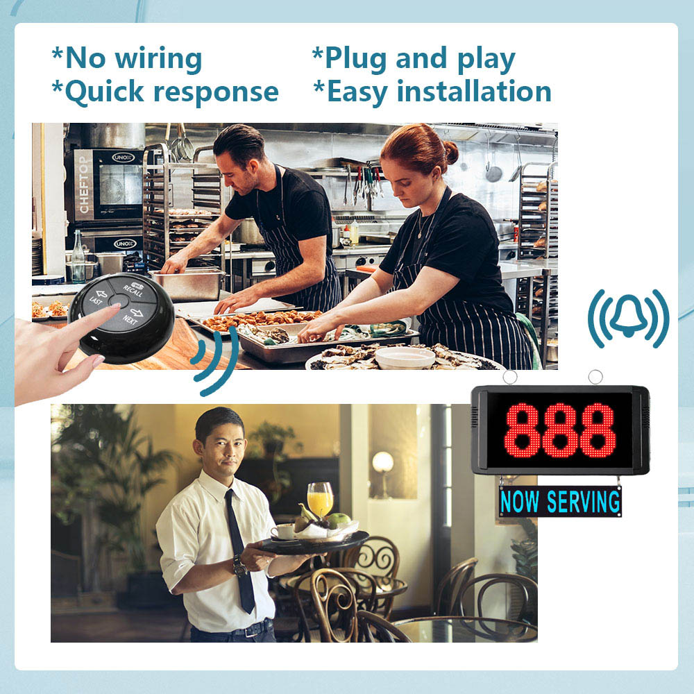 K-D100 K-O3 Queue Paging System