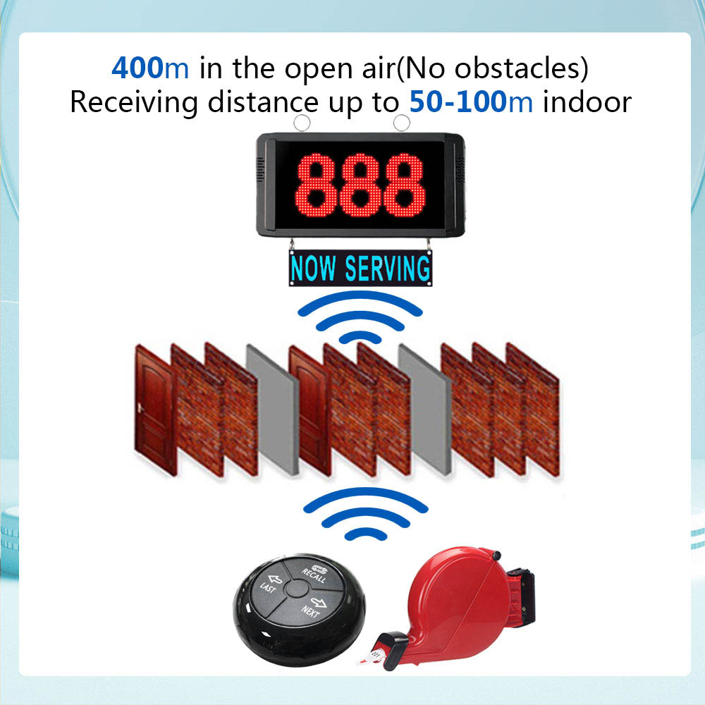 K-D100 K-O3 K-T Queue Ticketing System 