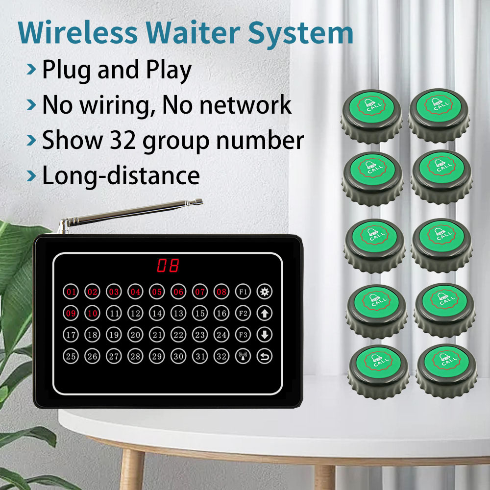 K-32A K-J1 1+3 Restaurant Call System