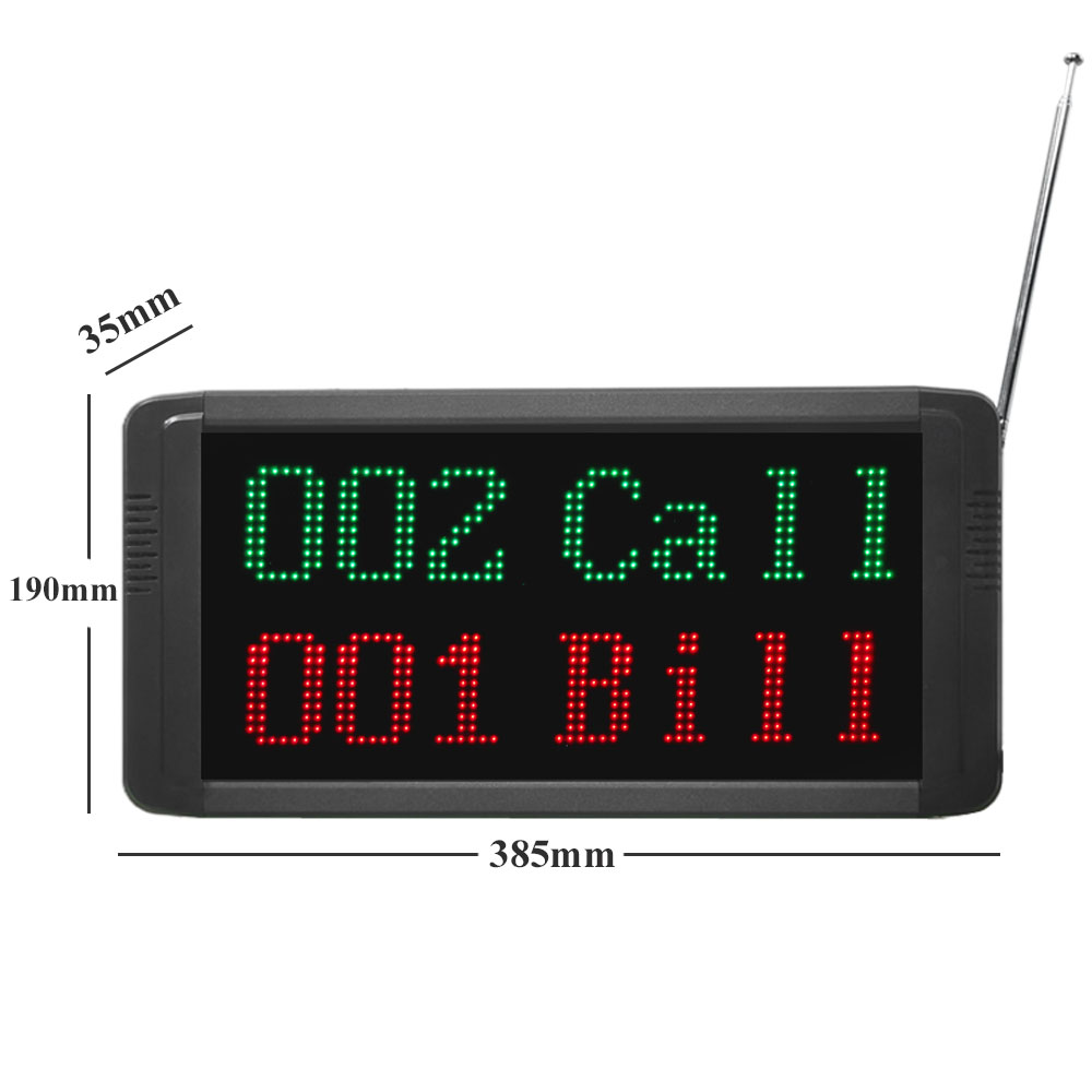 K-800B K-S3 1+15 Restaurant Waiter Buzzer System