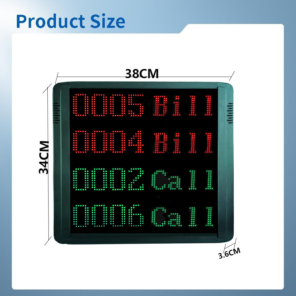 K-800D K-AB 1+10 Restaurant Call Button System