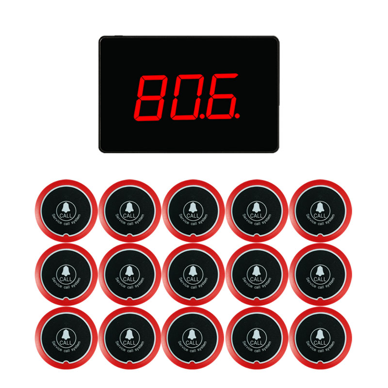 K-2000A E1 1+15 Restaurant Call Button System  