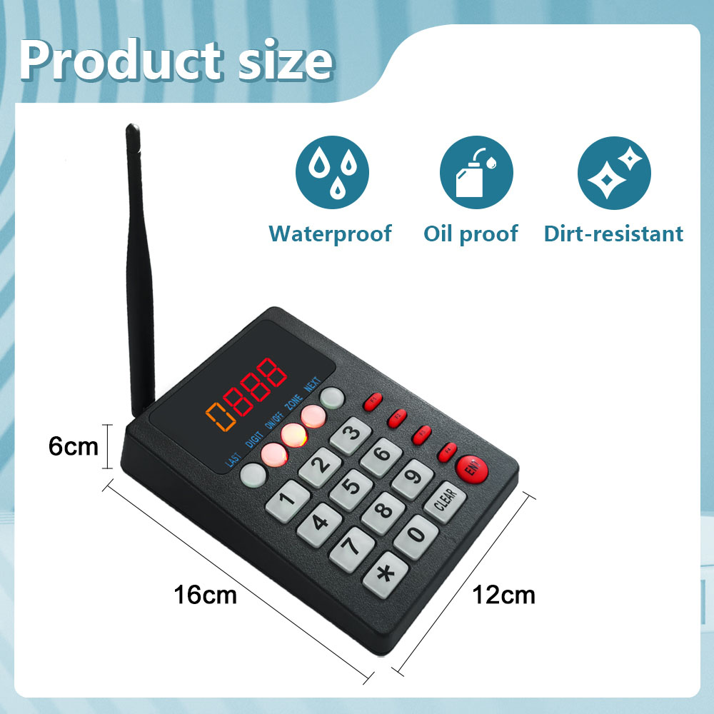 K-C31 K-999 1+2 Queue Manage System Wireless