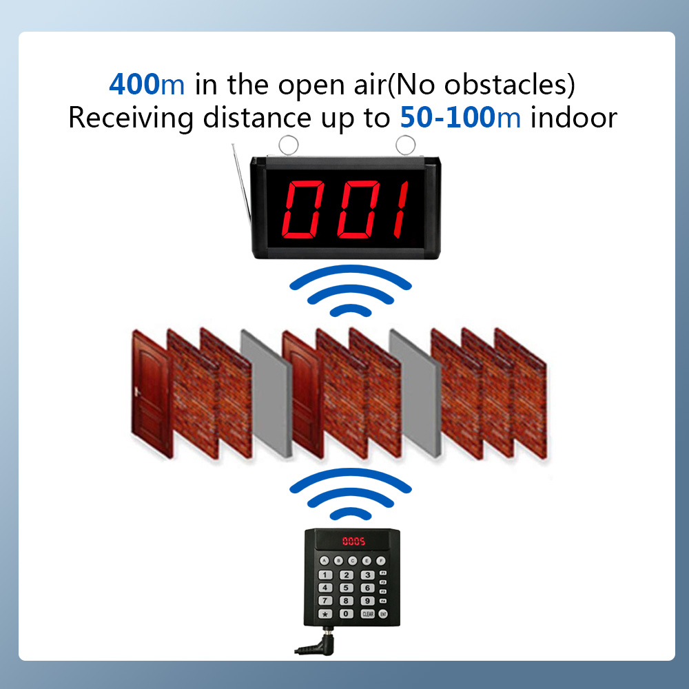 K-302 K-999B Queue Manage System Led Display