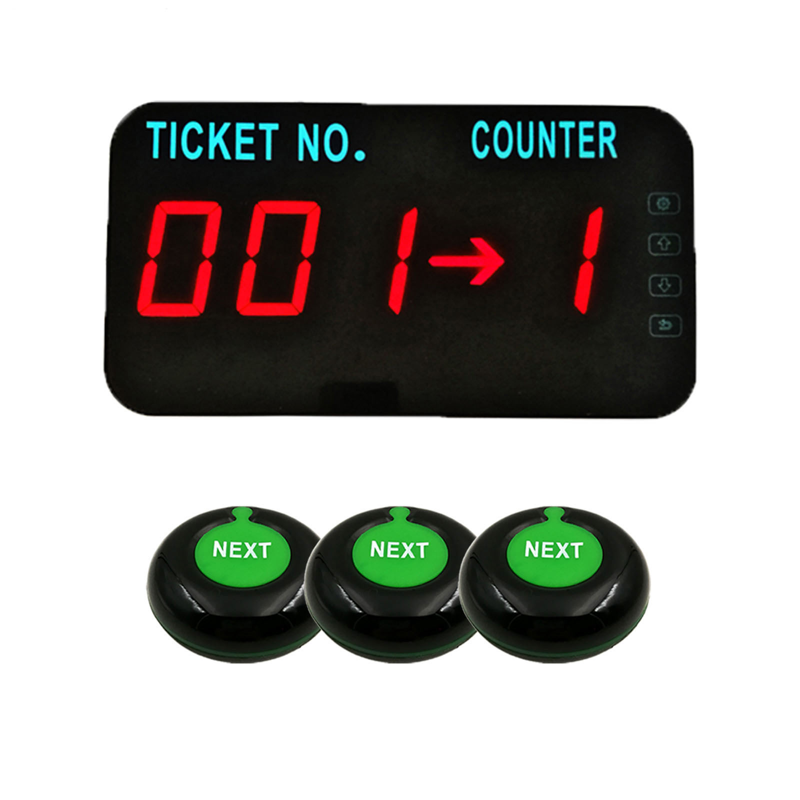 K-C31 K-O1-N 1+3 Queue Manage System Display