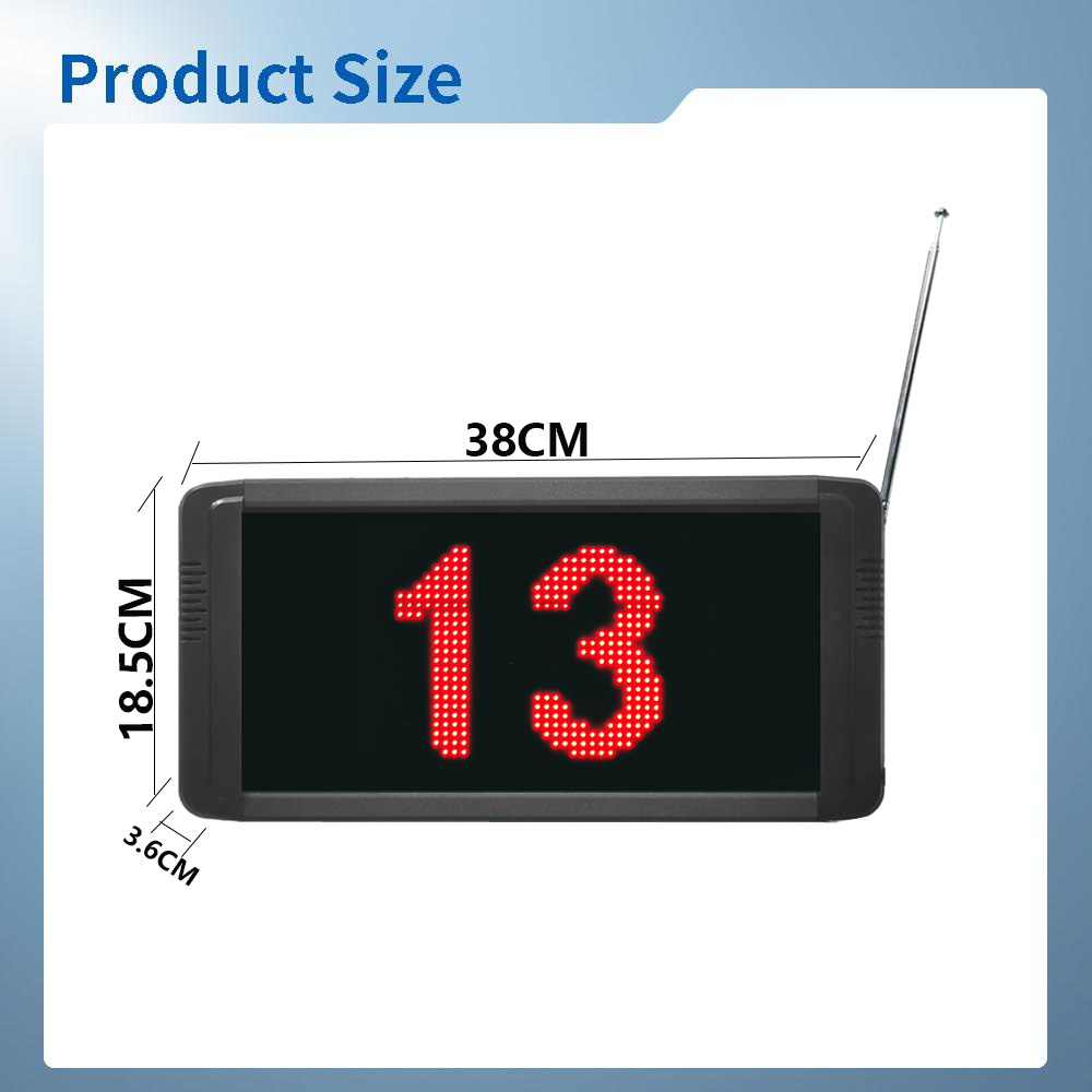 K-D100-counter K-A2 1+5 Teller queue call system