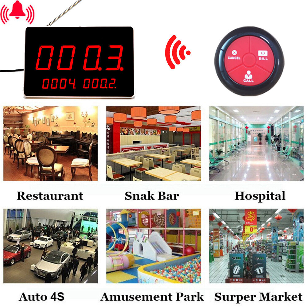 K-2000C K-Y3 waiter paging system restaurant