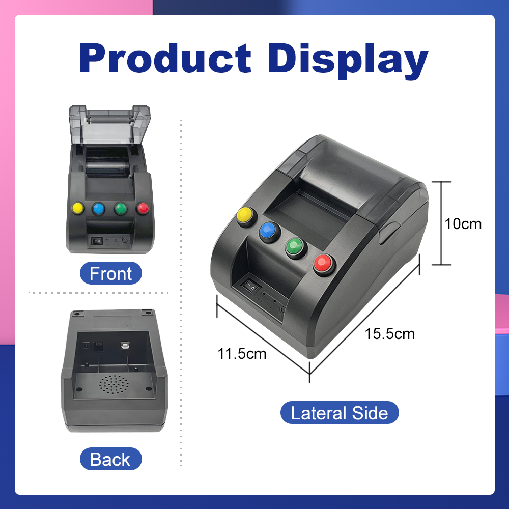 KTP4 58mm Receipt Ticket Thermal Printer