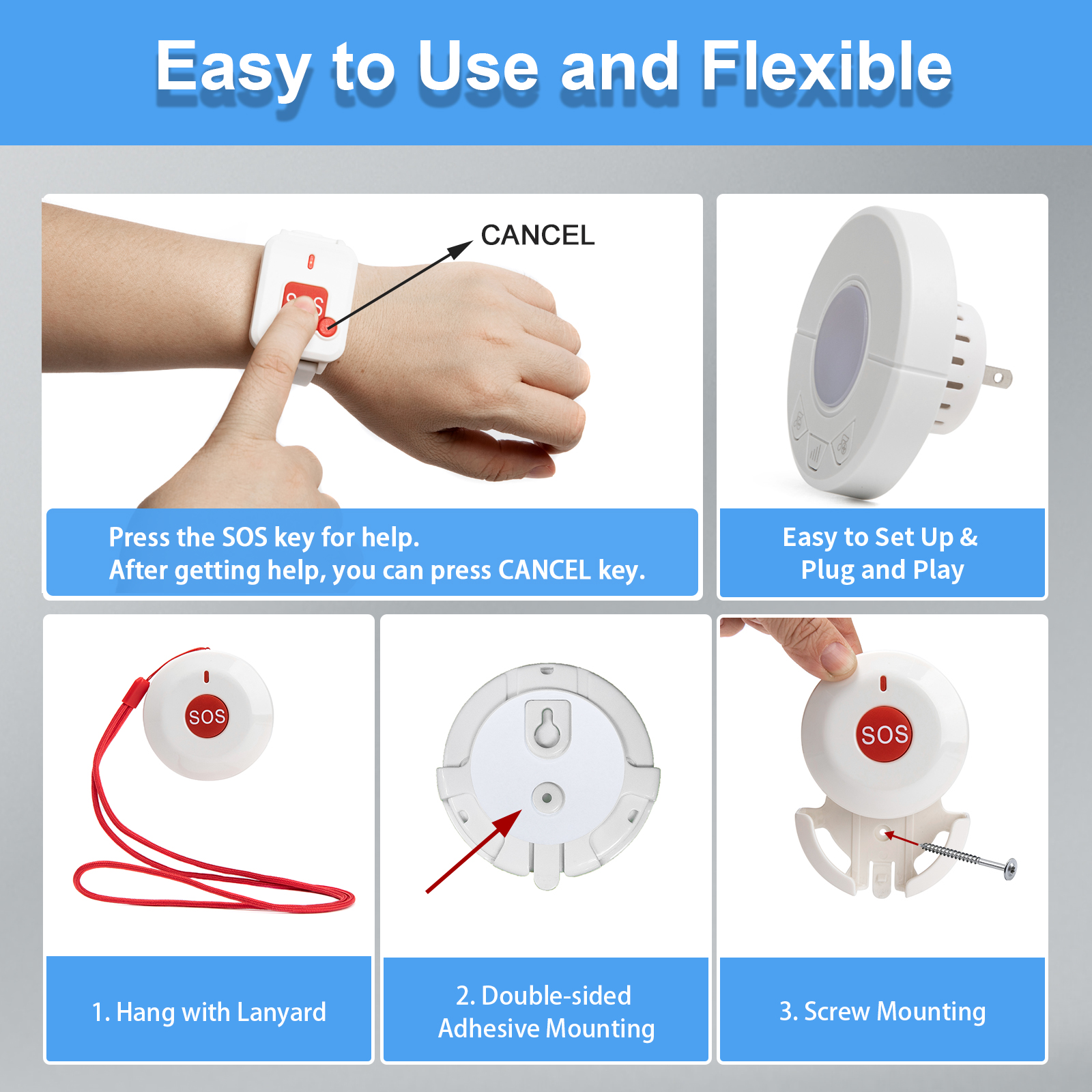 CP+HH1+SW2 3+2+2 hospital paging system