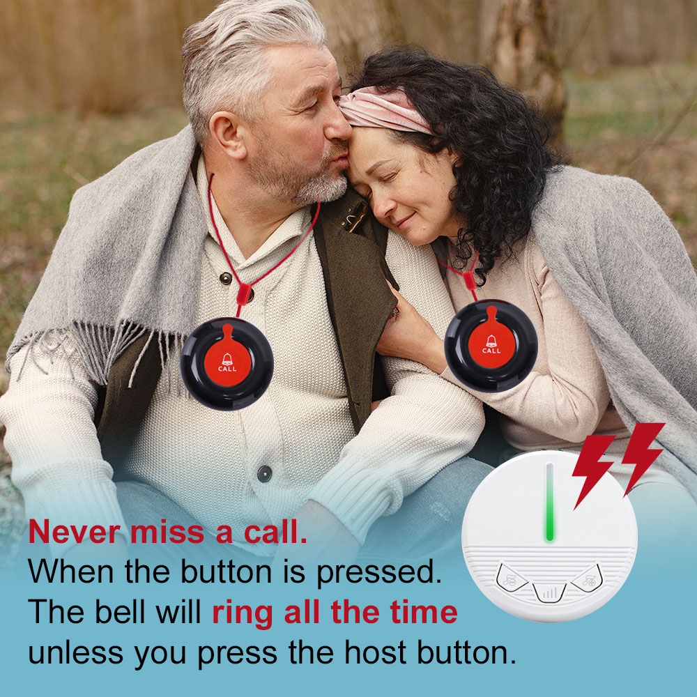 K-CPM K-O1 1+2 Elderly Alert Call Button